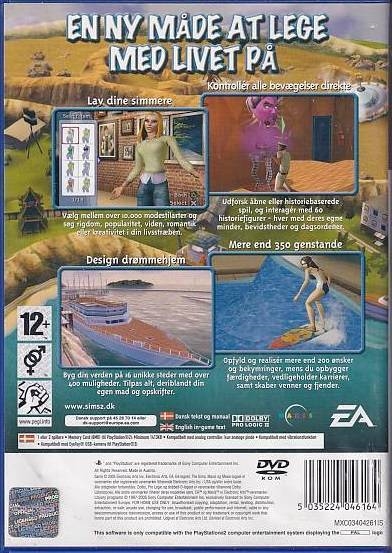 The Sims 2 - PS2 (Genbrug)